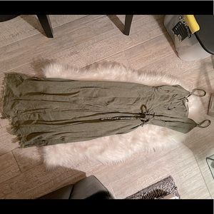 FREE PEOPLE wrap maxi dress